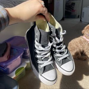 Black Hightop Converse